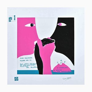 Ennio Pouchard, Fluire con Te: Diecicomeledi, Screen Print on Acetate, 1973-ZCI-1383154