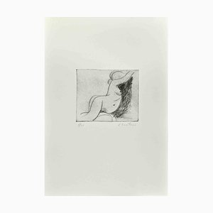 Enotrio Pugliese, Nude, Etching, 1963-ZCI-1760437