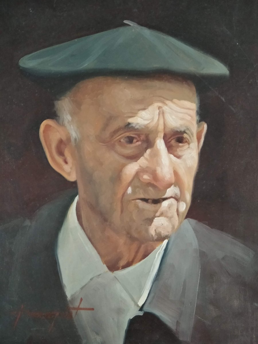 Enric Torres Prat, Portrait, 1995, Oil on Canvas