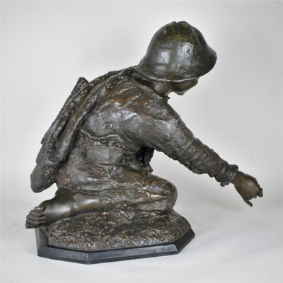 Enrico Astorri, Marble Player, 19th-Century, Bronze-SYQ-1270962