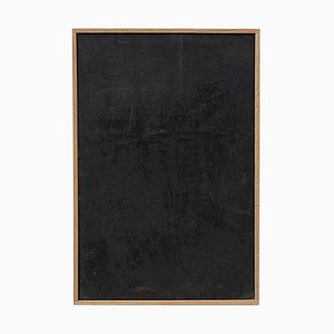 Enrico Della Torre, Black Painting, 21st-century, Charcoal on Linen-WM-1128308