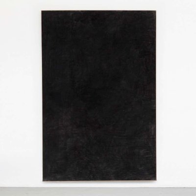 Enrico Dellatorre, Large Abstract Paintings, Charcoal on Linen, Set of 2-WM-1305842