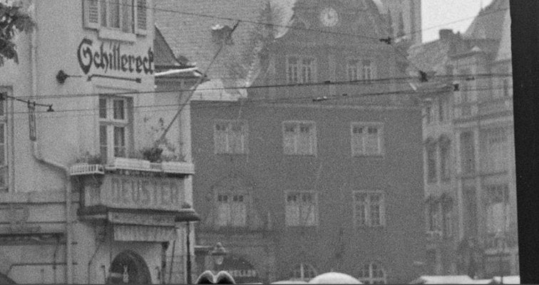 Entrance Gate Darmstadt Castle Street Life, Germany, 1938, Printed 2021-DYV-997880