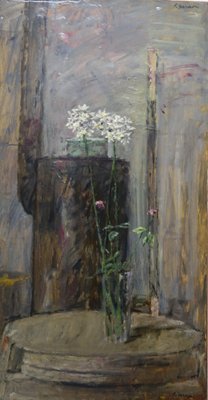 Enzo Faraoni, White Flowers, 1970-QUE-944027