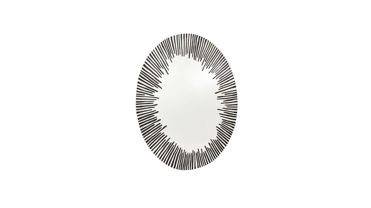 EQUINOXE Oval mirror  by Roche Bobois