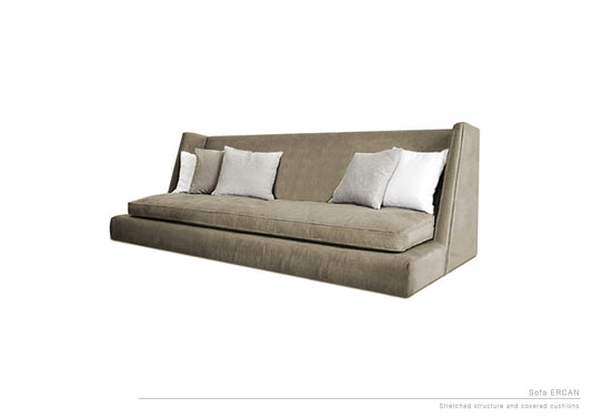 Ercan Sofa with Cushions by LK Edition