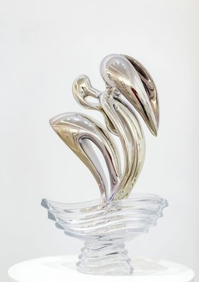 Erekle Tsuladze, Angel, 2018, Glass & Stainless Steel-CHG-2025482