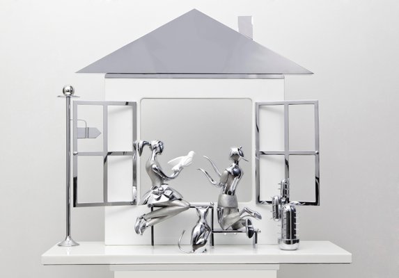 Erekle Tsuladze, Home, 2017, Glass & Nickel Bronze-CHG-2025468