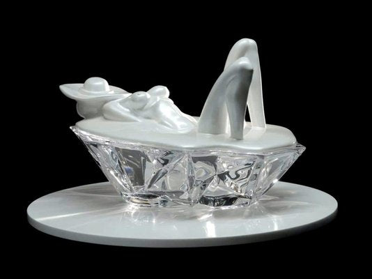 Erekle Tsuladze, Lady in Bathtub, 2016, Enamelled Crystal & Aluminum-CHG-2025481