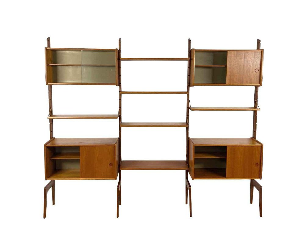 Ergo Wall Unit by John Texmon and Einar Blindheim for Blindheim Mobelfabrikk, Norway, Set of 3