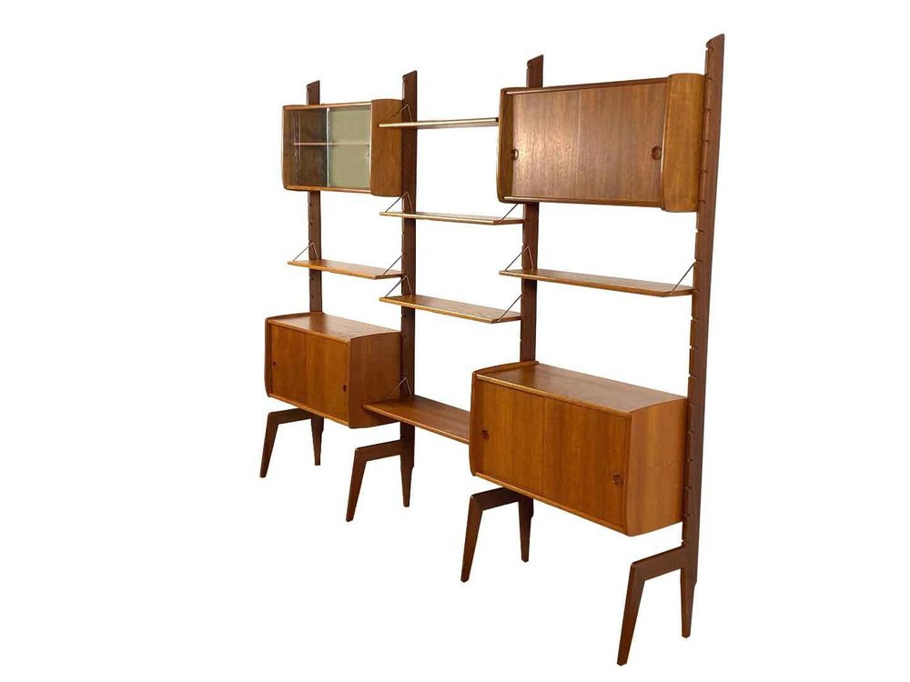 Ergo Wall Unit by John Texmon and Einar Blindheim for Blindheim Mobelfabrikk, Norway, Set of 3