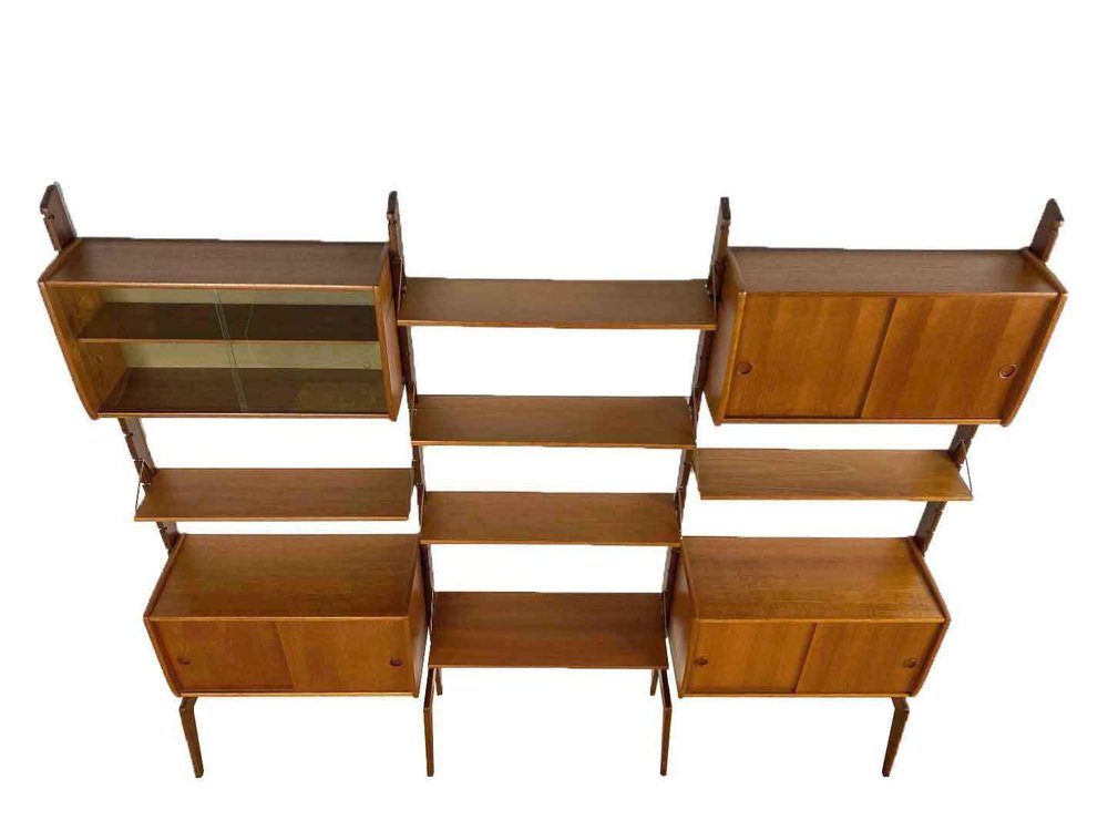 Ergo Wall Unit by John Texmon and Einar Blindheim for Blindheim Mobelfabrikk, Norway, Set of 3