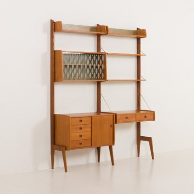 Ergo Wall Unit with Desk and Two Cabinets by John Texmon, Norway, 1960s-UE-2036252