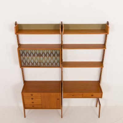 Ergo Wall Unit with Desk and Two Cabinets by John Texmon, Norway, 1960s-UE-2036252