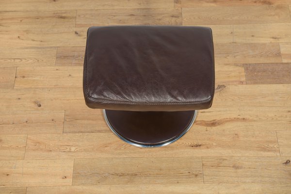 Ergonomic Lounge Chair with Ottoman from Ekornes Stressless, 2000s, Set of 2-NIT-2019864