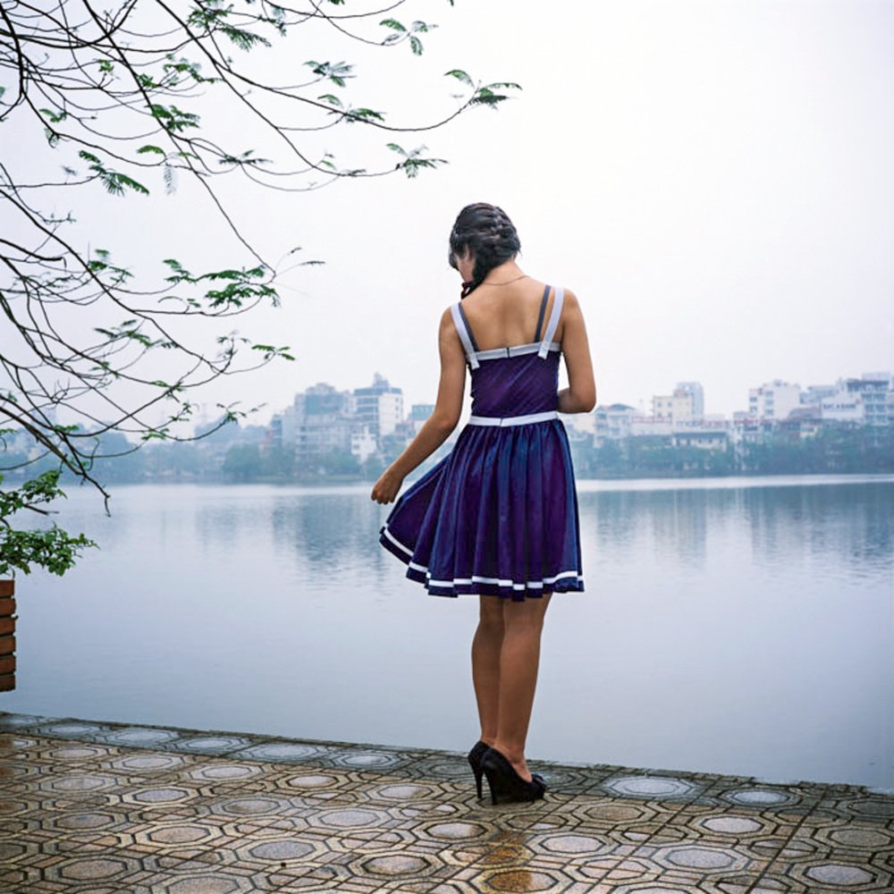 Eric Benard, The Girl by the Lake, Hanoi, Vietnam, 2013, Digital Print