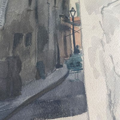 Eric Vasström, Montmartre, Paris, 1937, Watercolor-IVH-1821093