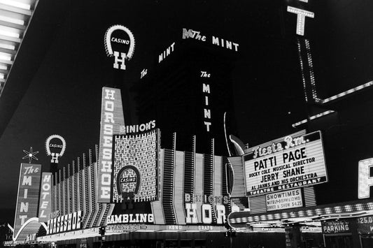 Erich Andres, Fremont Street in Las Vegas, USA, 1960s, Photographic Print