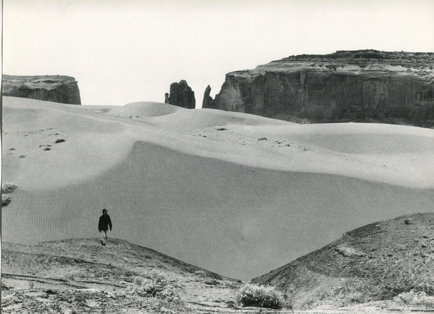 Erich Andres, Monument Valley, Utah/Arizona, USA, 1960s, Black and White Photograph