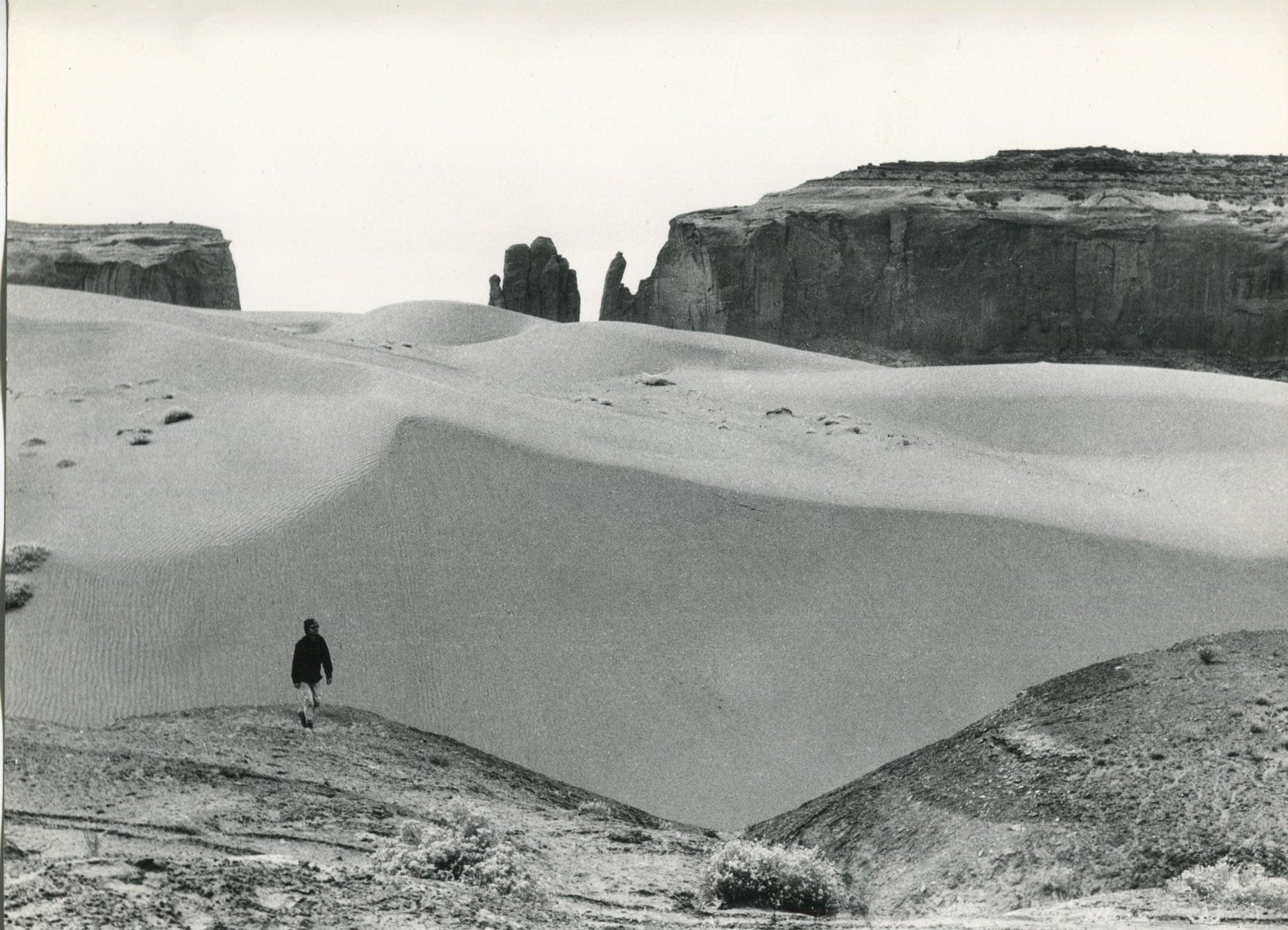 Erich Andres, Monument Valley, Utah/Arizona, USA, 1960s, Black and White Photograph