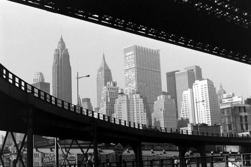 Erich Andres, New York, Skyline of Manhattan, USA, 1960s, Photographic Print