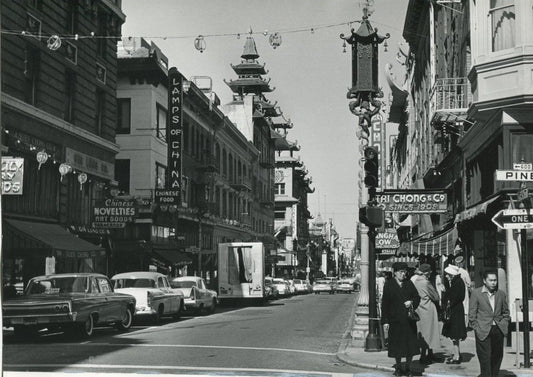 Erich Andres, San Francisco, Chinatown, USA, 1960s, Silver Gelatin Print