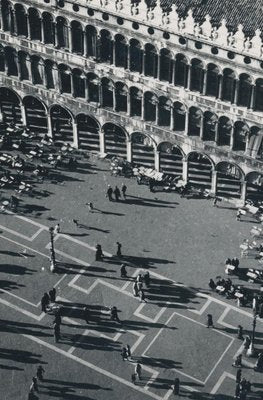 Erich Andres, Venice: Crowded St Mark's Square, Italy, 1955, Black & White Photograph-DYV-1175593