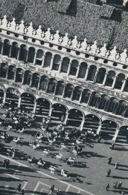 Erich Andres, Venice: Crowded St Mark's Square, Italy, 1955, Black & White Photograph-DYV-1175593