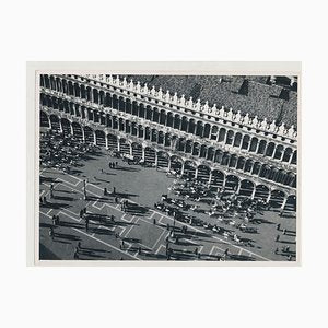 Erich Andres, Venice: Crowded St Mark's Square, Italy, 1955, Black & White Photograph-DYV-1175593