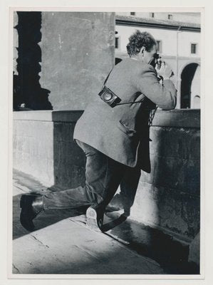 Erich Andres, Venice: Photographer Taking Pictures, Italy, 1950s, Black & White Photograph-DYV-1181417