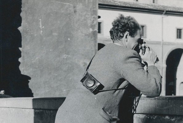 Erich Andres, Venice: Photographer Taking Pictures, Italy, 1950s, Black & White Photograph-DYV-1181417