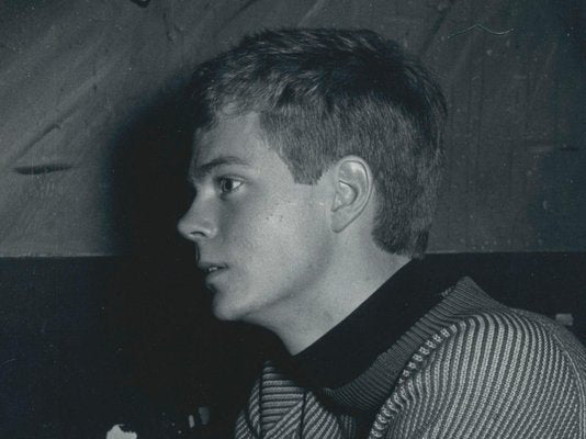 Erich Andres, Young Student Drinking Wine, Paris, France, 1950s, Black & White Photograph-DYV-1181415