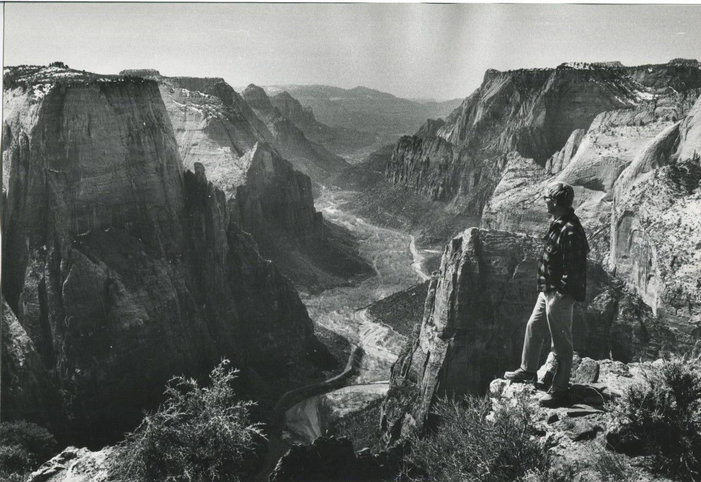 Erich Andres, Zion National Park Utah/Arizona, USA, 1960s, Black and White Photograph