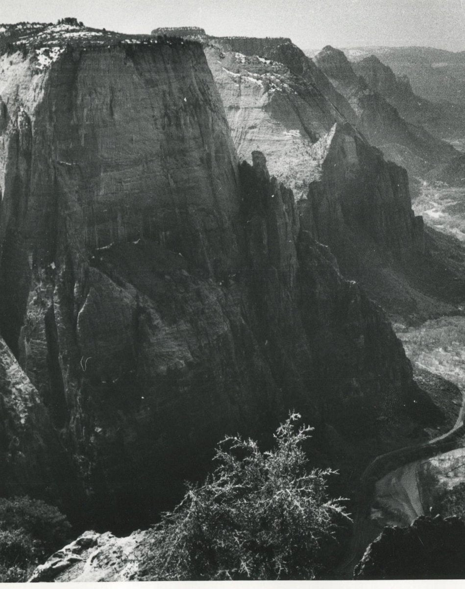 Erich Andres, Zion National Park Utah/Arizona, USA, 1960s, Black and White Photograph