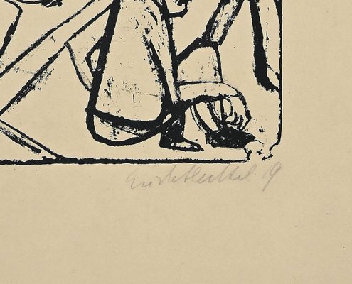 Erich Heckel, The Brothers Karamazov, Lithograph, 1919-ZCI-853998