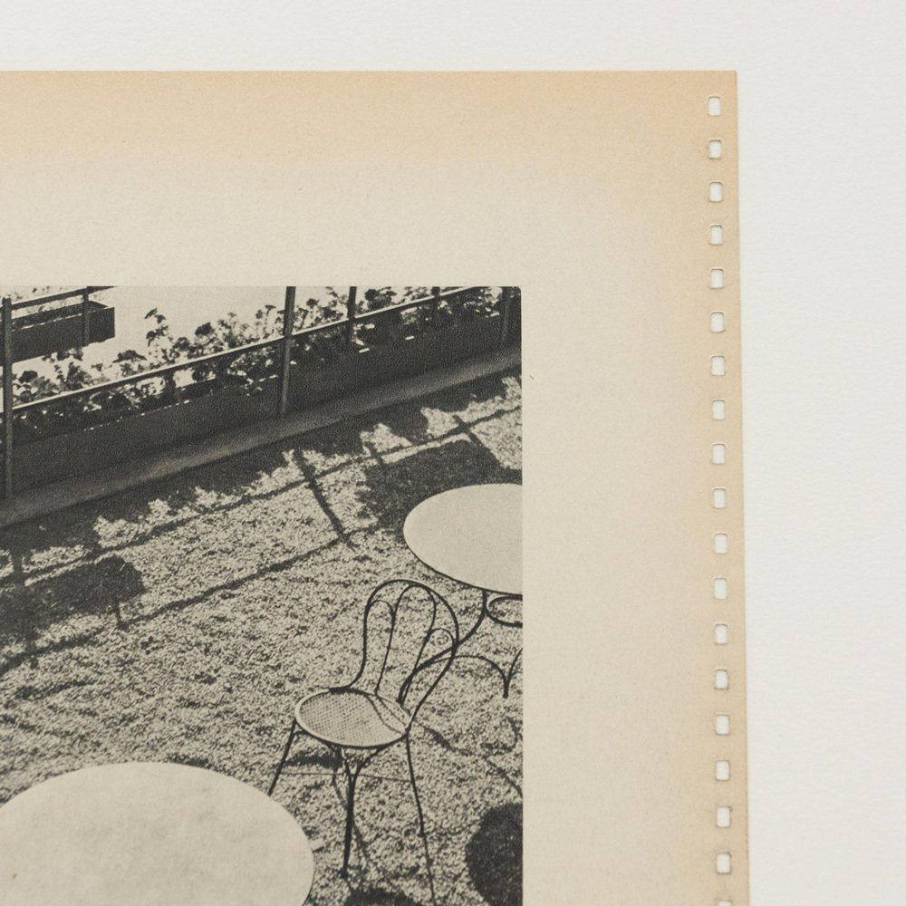 Ernest Koehli, Picnic Tables, 1940s, Photogravure