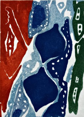 Ernst Wilhelm Nay, Original Aquatint, 1966-QFT-1816767