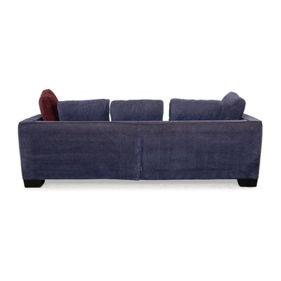 Eros 2100 Fabric Three Seater Dark Blue Sofa from Flexform-RQW-2036320