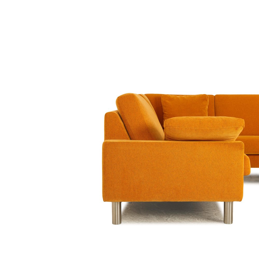 Erpo Cl 500 Fabric Corner Sofa in Yellow Gold