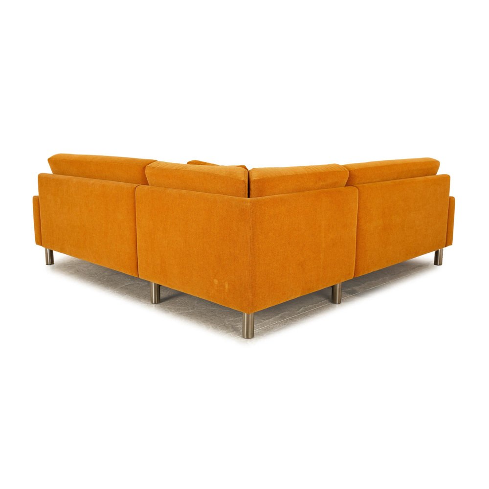 Erpo Cl 500 Fabric Corner Sofa in Yellow Gold