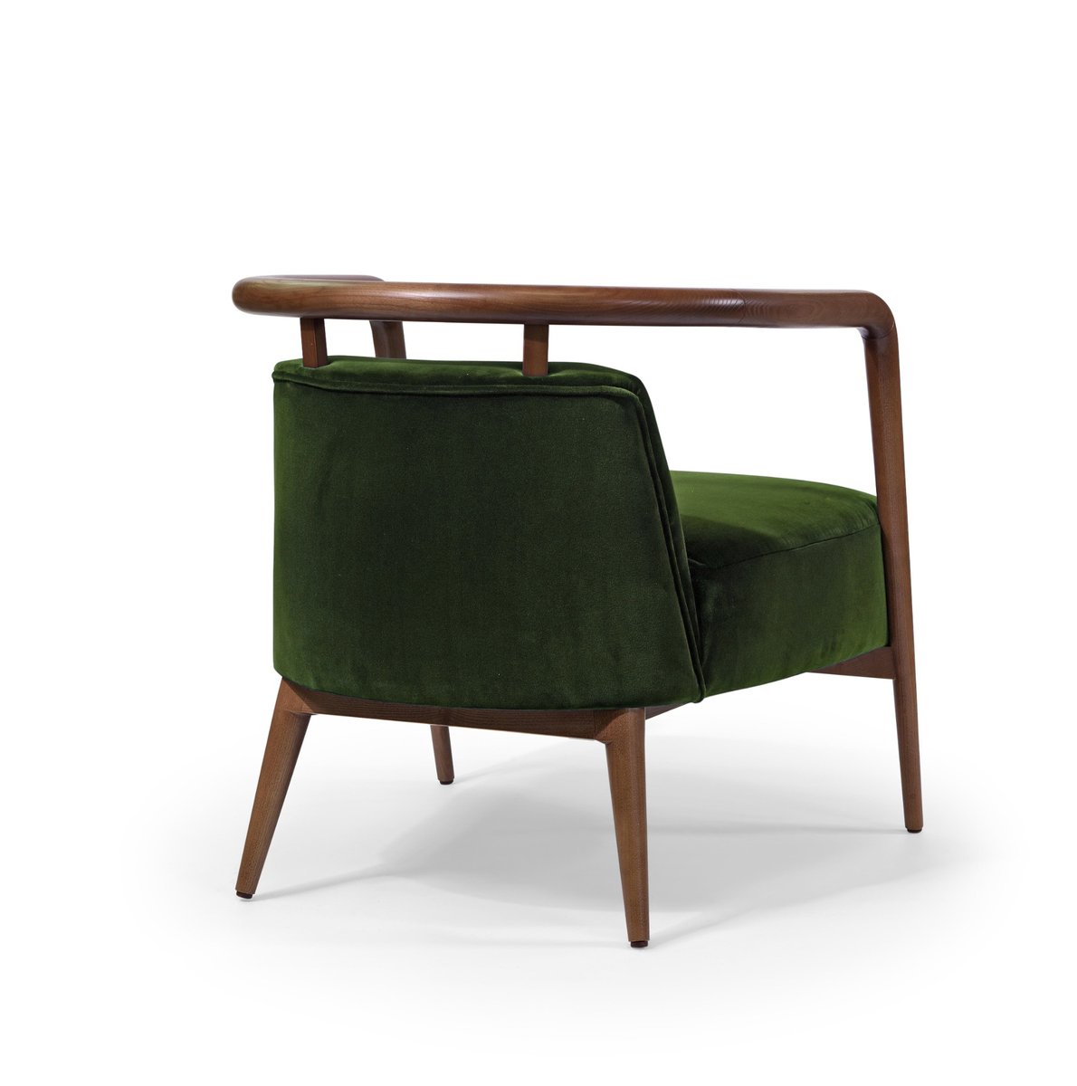 Essex Green Velvet Armchair by Javier Gomez