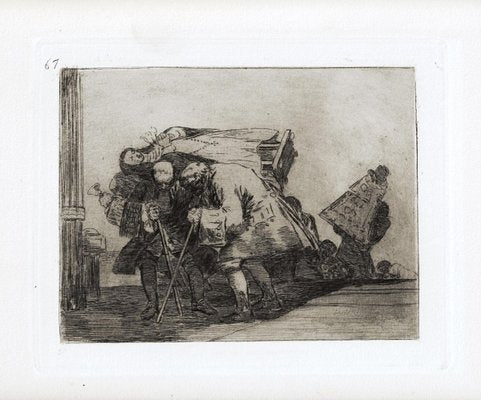 Esta no lo es Menos - Original Etching by Francisco Goya - 1863 1863-ZCI-756993