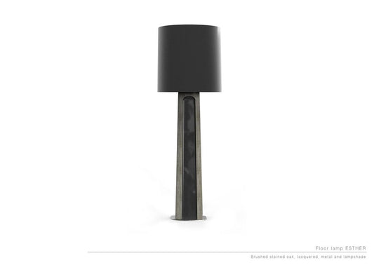 Esther Floor Lamp with Shade by LK Edition