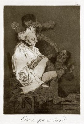 Esto sí Que es Leer - Origina Etching by Francisco Goya - 1868 1868-ZCI-761535