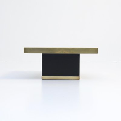 Etched Brass Side Table by Georges Mathias for Belform, 1970s-VT-639806