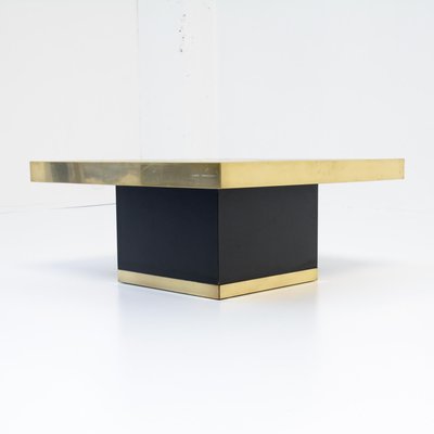 Etched Brass Side Table by Georges Mathias for Belform, 1970s-VT-639806