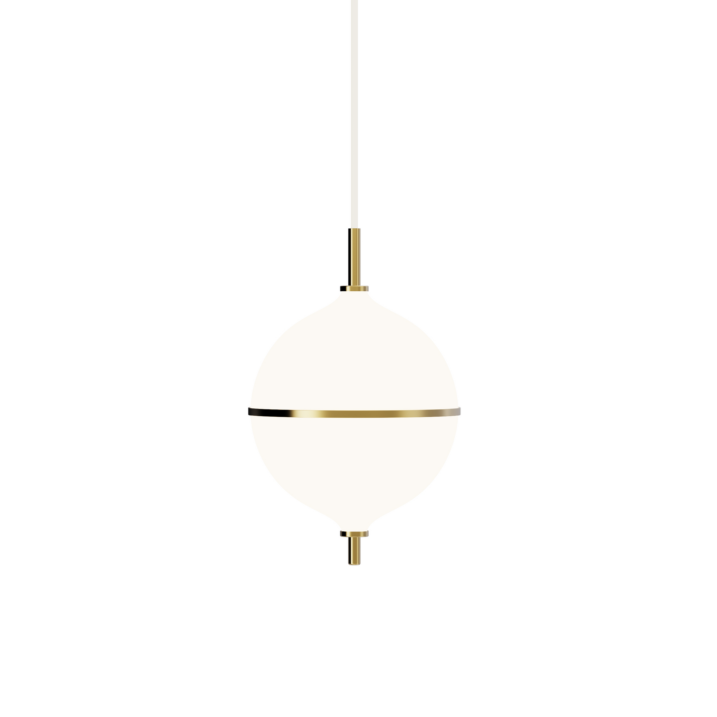 Eternal Moonlight Pendant Lamp Medium by Rebello #White Cord