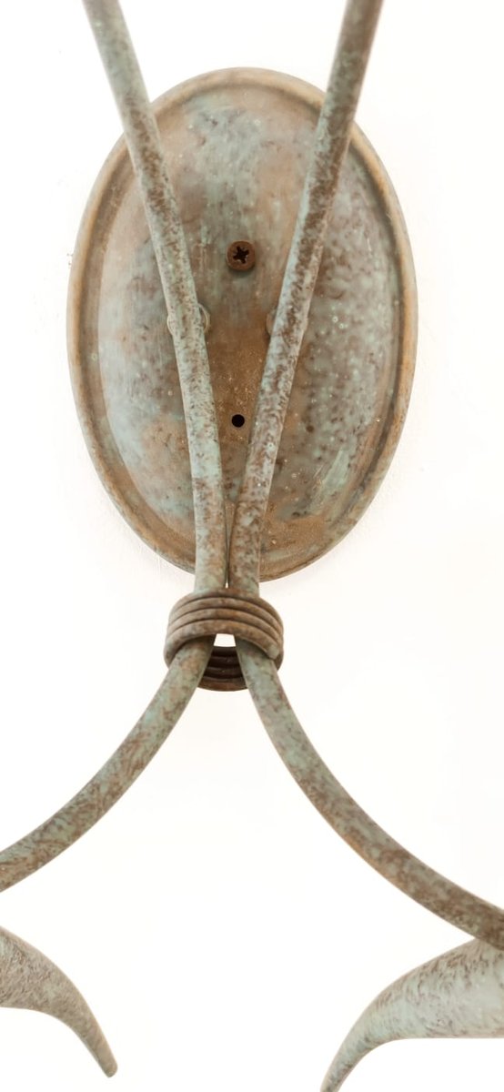 Etruscan Brass Wall Light