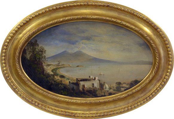 Ettore Ferrante, Naples, 1990s, Oil on Canvas, Framed-VHF-1162493