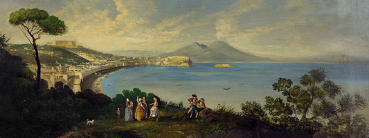 Ettore Ferrante, Napoli, 1999, Oil on Canvas, Framed